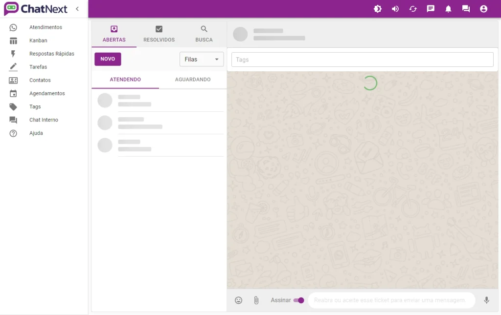 Atendimentos ChatNext